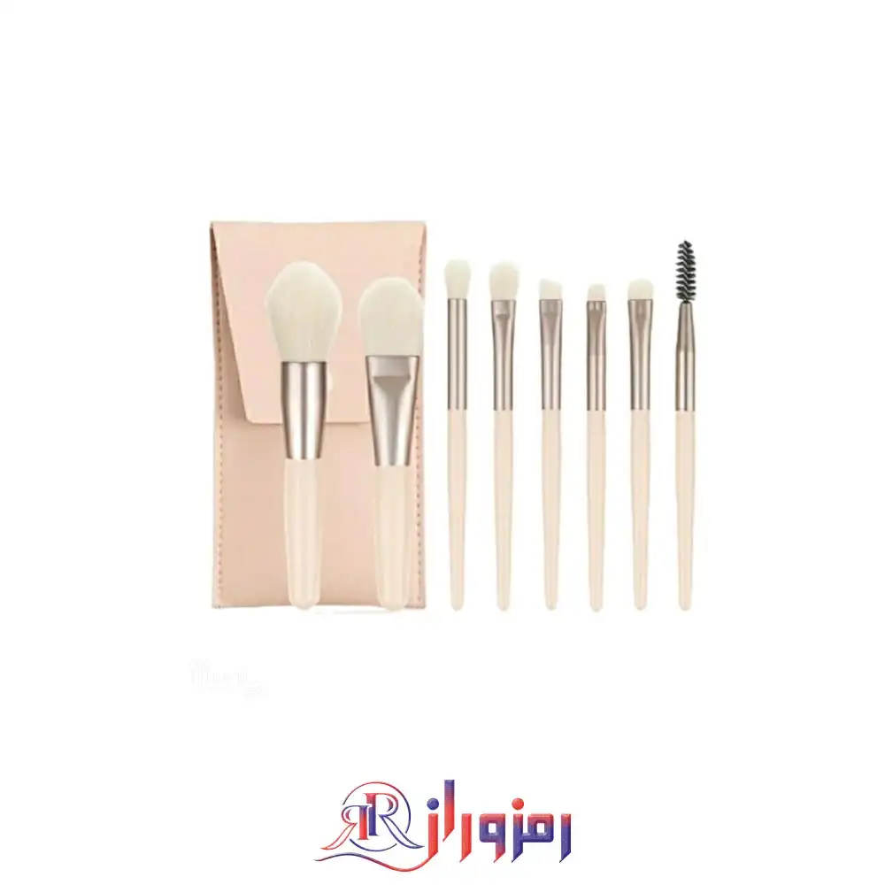 ست براش کیف چرمی مینی ۸تیکه،خرید و قیمت ست براش کیف چرمی مینی ۸تیکه